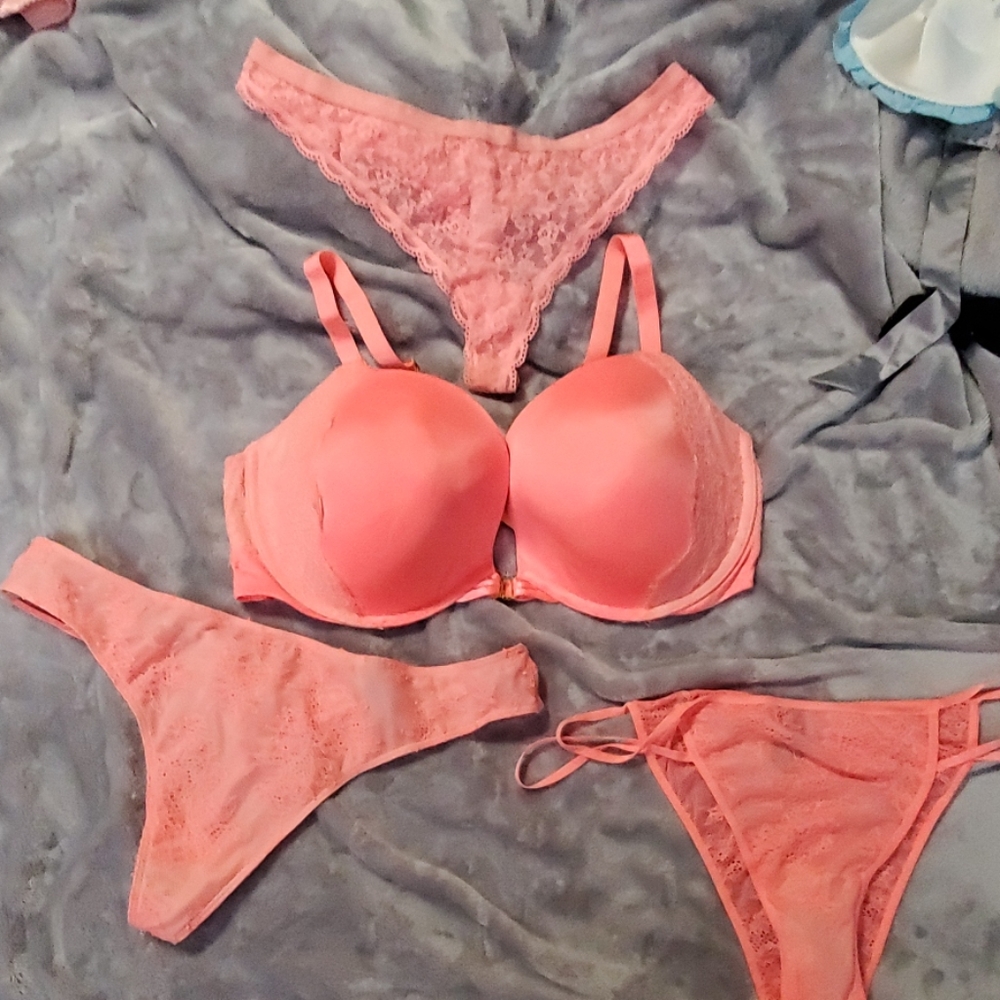 Victoria Secret Bra 3pc Set